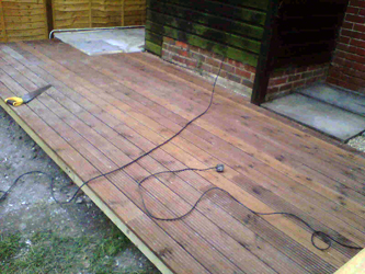 muddy boots landscaping Decking and Paving
